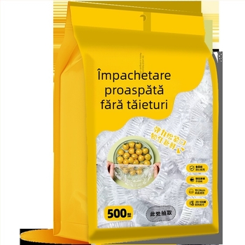 Capac pentru folie alimentară montat pe perete, de unică folosință, clasă alimentară, plastic, pentru resturi, capac pentru bol, protecție împotriva prafului, 12+ bucăți