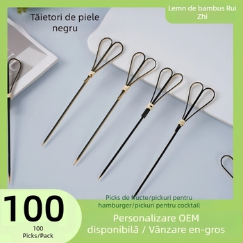 Bețe de bambus pentru fructe – stil modern minimalist, fără siglă, brand: Altul, categorie: Semn, calitate: Produs calificat