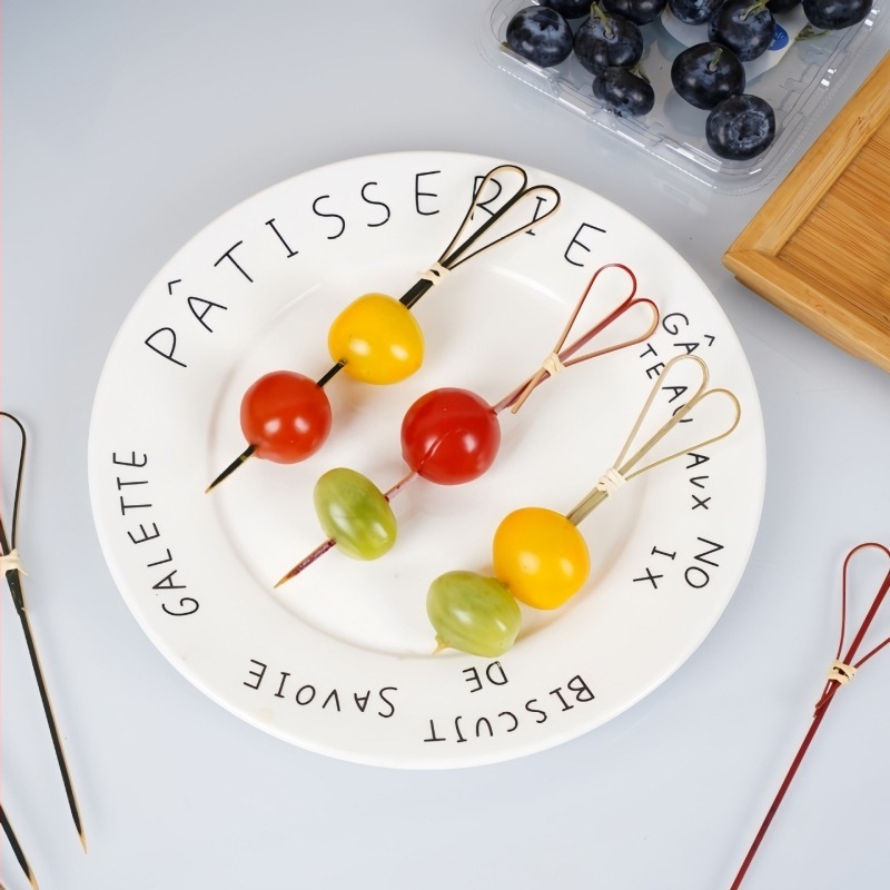 Bețe de bambus pentru fructe – stil modern minimalist, fără siglă, brand: Altul, categorie: Semn, calitate: Produs calificat