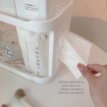 Raft de depozitare pentru pahare, cu două niveluri — plastic, organizator multifuncțional, design modern minimalist, producție personalizată după schițe