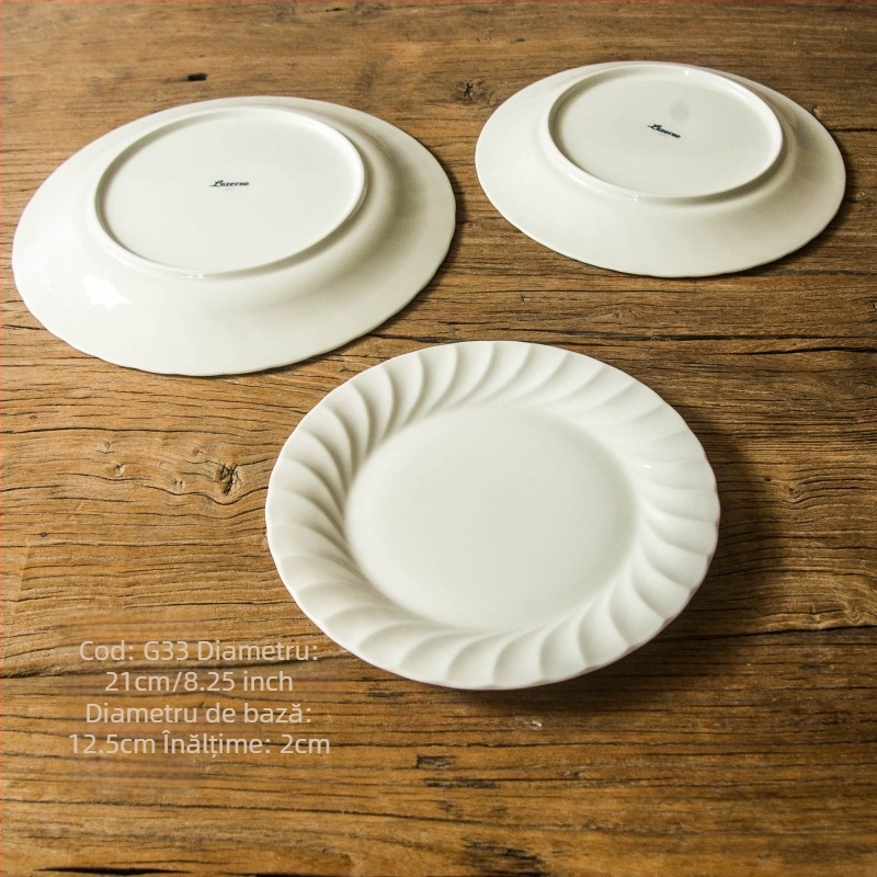 Set de veselă din porțelan, 16 piese, stil Chinezesc, stil Simplu