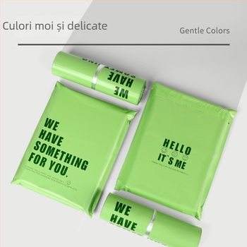 Geantă expres LDPE, groasă, sigilare automată cu sigiliu de 5 cm, tăiere la cald, imprimare logo, pentru ambalare logistică