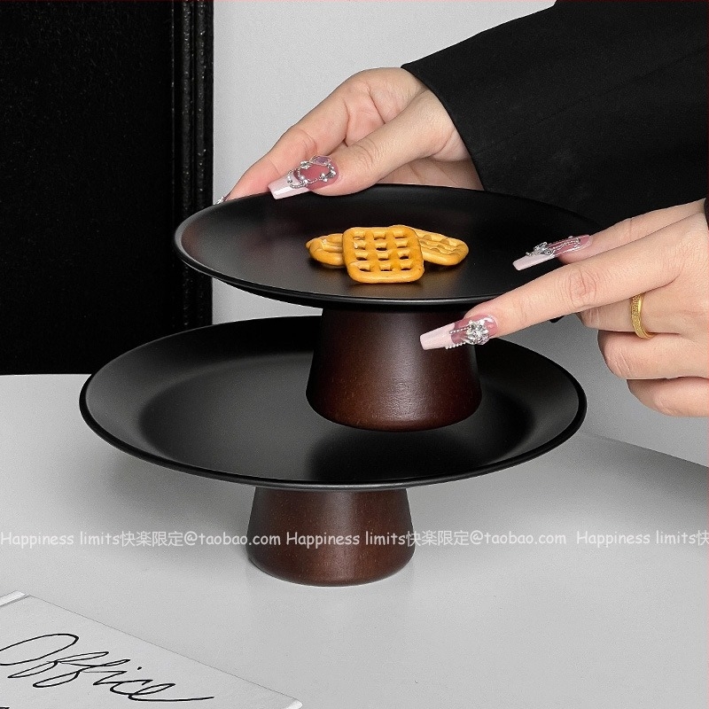 Platou pentru fructe din oțel inoxidabil - tavă pentru ceai, design modern minimalist, pentru uz casnic