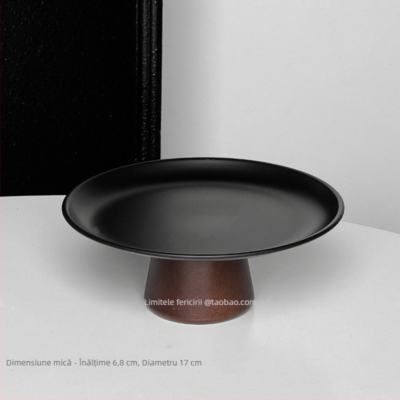 Platou pentru fructe din oțel inoxidabil - tavă pentru ceai, design modern minimalist, pentru uz casnic