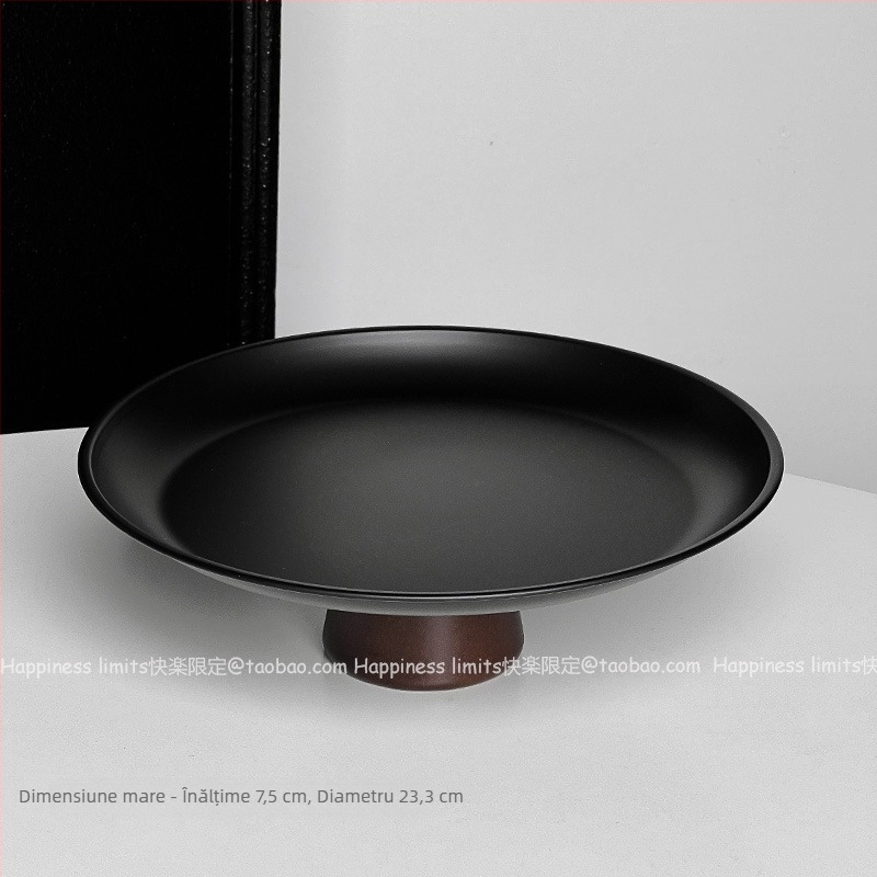 Platou pentru fructe din oțel inoxidabil - tavă pentru ceai, design modern minimalist, pentru uz casnic