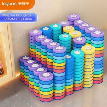Capă de înlocuire pentru perie de toaletă de unică folosință - Good Helper, stil Light Luxury, material Plastic; compatibil cu majoritatea periilor de toaletă de unică folosință
