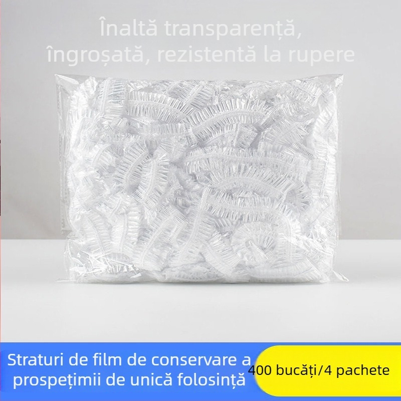 Foliei de conservare a prospețimii alimentelor – de unică folosință, pentru uz casnic (Brand: YUNQIE; Material: PE; 1 buc.; Ambalare: 100 pungi/cutie; Durată de valabilitate: 36 de luni)