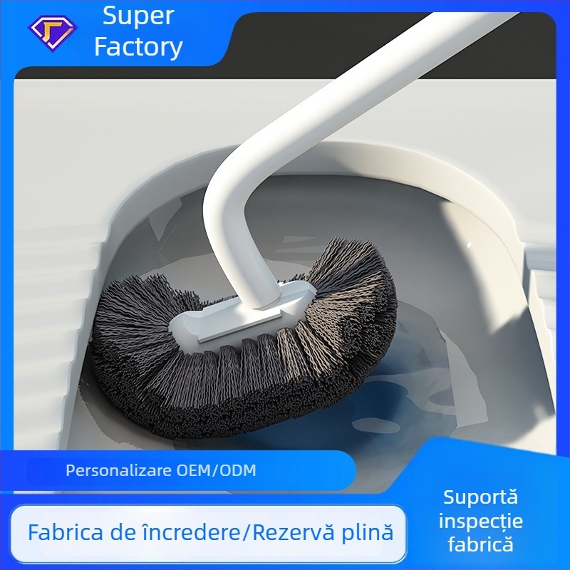 Perie de toaletă din silicon, montare pe perete, 130 g, ambalaj OPP, 100 buc.