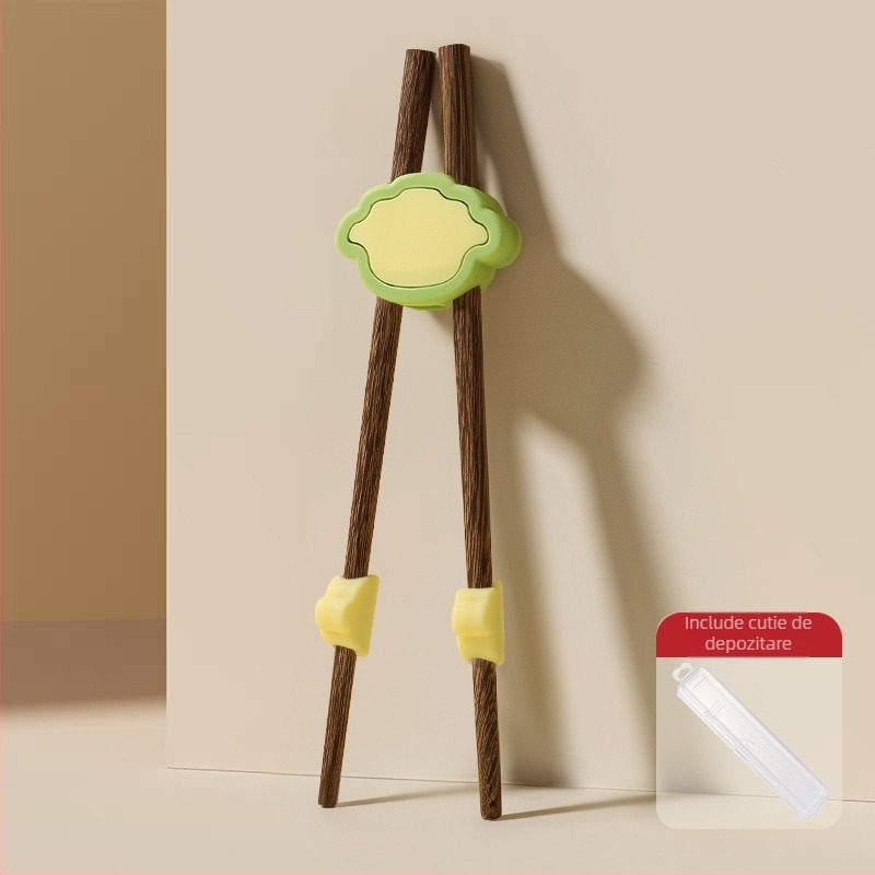 Chopsticks de antrenament pentru copii – antiderapante, pentru vârsta peste 12 luni, 1 set, stil copil, stil chinezesc nou