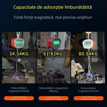 Poziționator triunghiular pentru sudură cu priză magnetică puternică, unghiuri drepte și înclinate, fixare în mai multe unghiuri