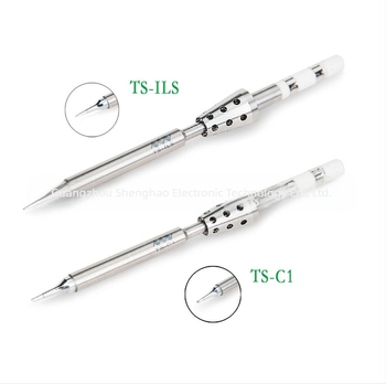 Accesorii pentru fier de lipit TS100: vârf potcoavă, vârf ascuțit special, nucleu de încălzire TS-ILS, vârf de sudură TS-C1