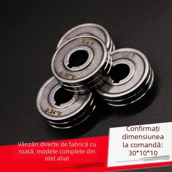 Mașină all-in-one pentru sudură fără gaz cu tambur ghidaj fir, Xionggu; destinat sudurii fără gaz; diametru fir 0,6–1,2 mm; seria 5KG sârme de sudură