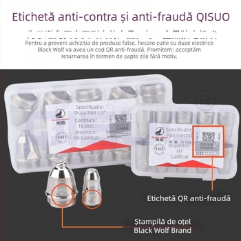 Duza P80 pentru tăiere cu plasmă, electrod din cupru, accesorii torță de sudură, 100 A