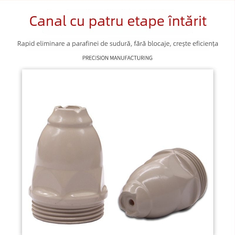 Duză de tăiere cu plasmă, acoperire P80 pentru LGK100/120, neatârnată la zgură, contact cu fir hafniu