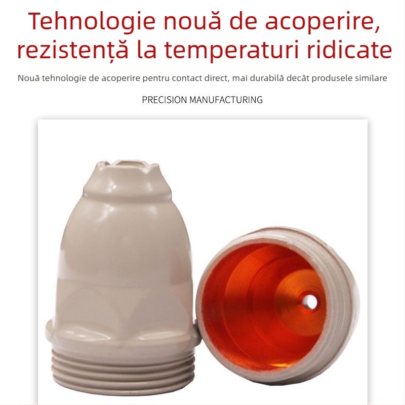 Duză de tăiere cu plasmă, acoperire P80 pentru LGK100/120, neatârnată la zgură, contact cu fir hafniu