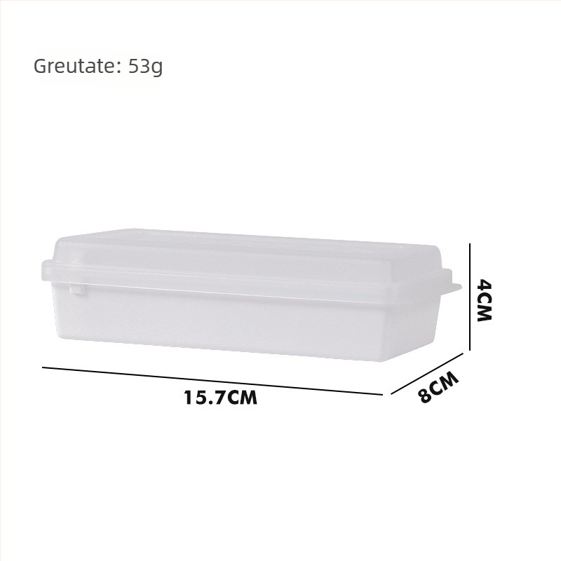 Cutie de depozitare pentru unt cu cutter și capac, material PP