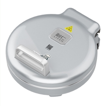 Tigaie electrică pentru clătite Liren - oțel inoxidabil, încălzire bidirecțională, 1800W, model LR-B3196, pentru 4–5 persoane