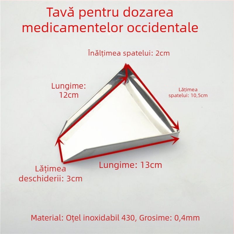 Tavă din plastic pentru dozarea medicinei tradiționale chineze, porționare pentru ceai și alimente