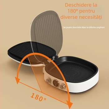 Xianfeng SE23D06 Prăjitor electric pentru clătite cu încălzire dublă, suprafață antiaderentă, 1400W, 220V/50Hz, control mecanic