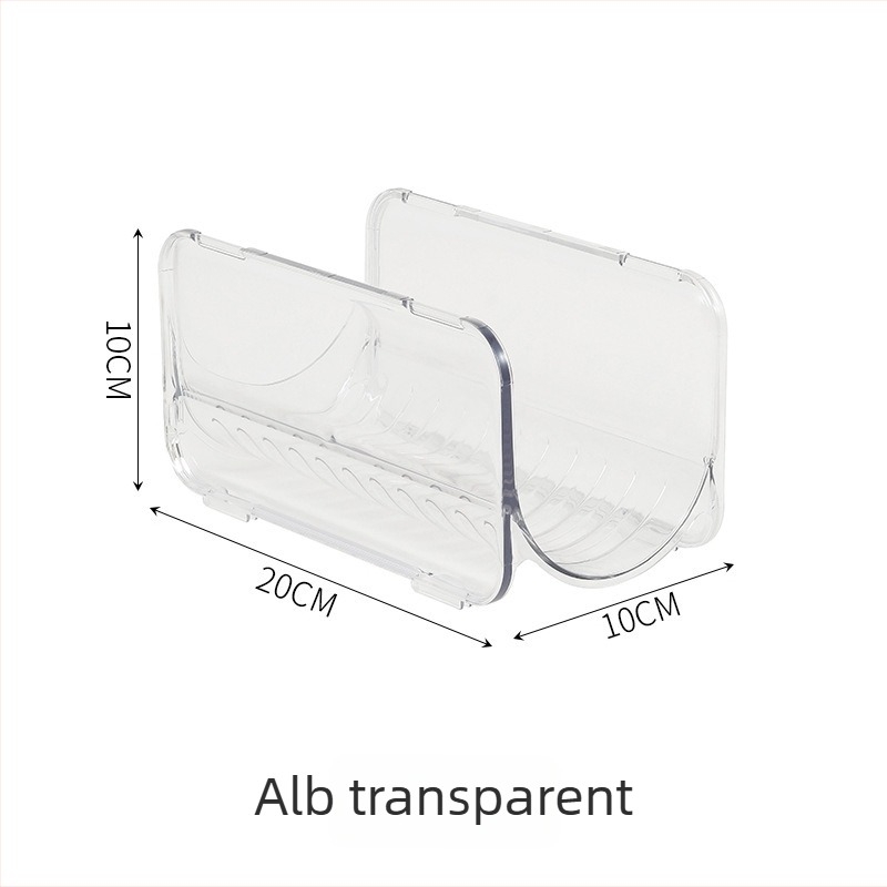 Raft de depozitare pentru pahare de apă — Plastic, brand zimoo, model 3418, depozitare pe birou, stil Light Luxury