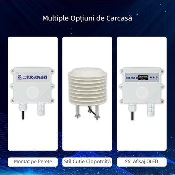 Transmițător CO2 cu RS485 pentru sere — senzor de concentrație a gazului, înaltă precizie