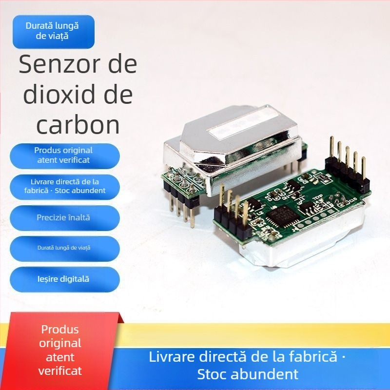 Modul senzor CO2 NDIR cu infraroșu pentru detecția calității aerului, casă inteligentă