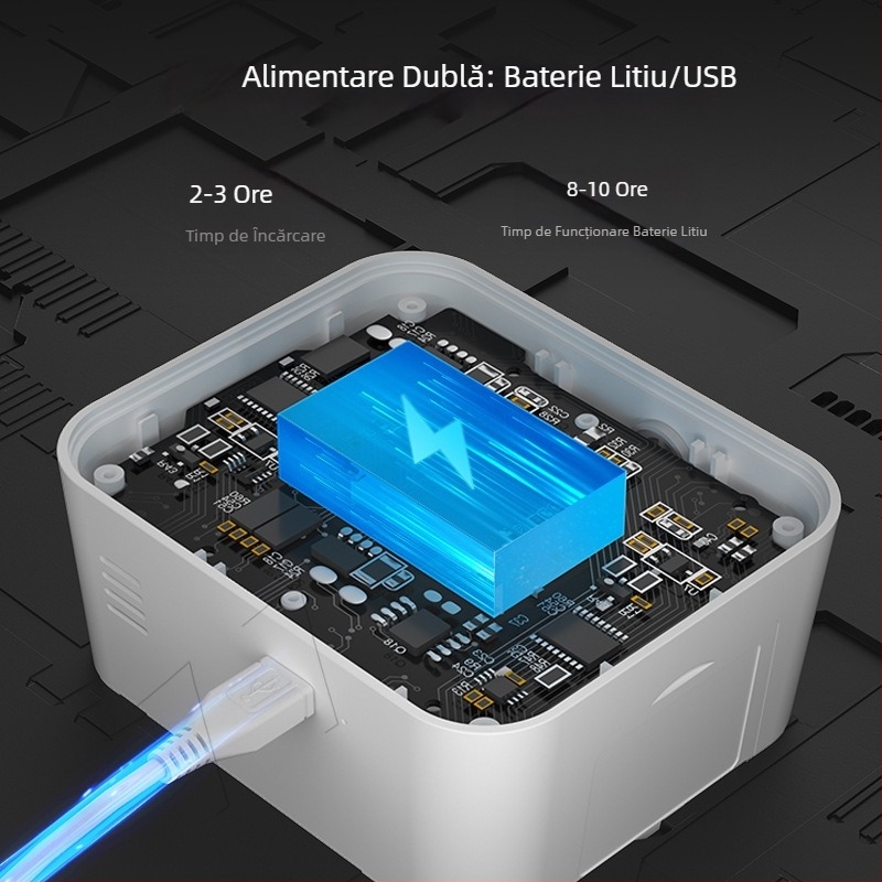 Detector de formaldehid și TVOC pentru interior — Monitor profesional de calitate a aerului, cu precizie înaltă