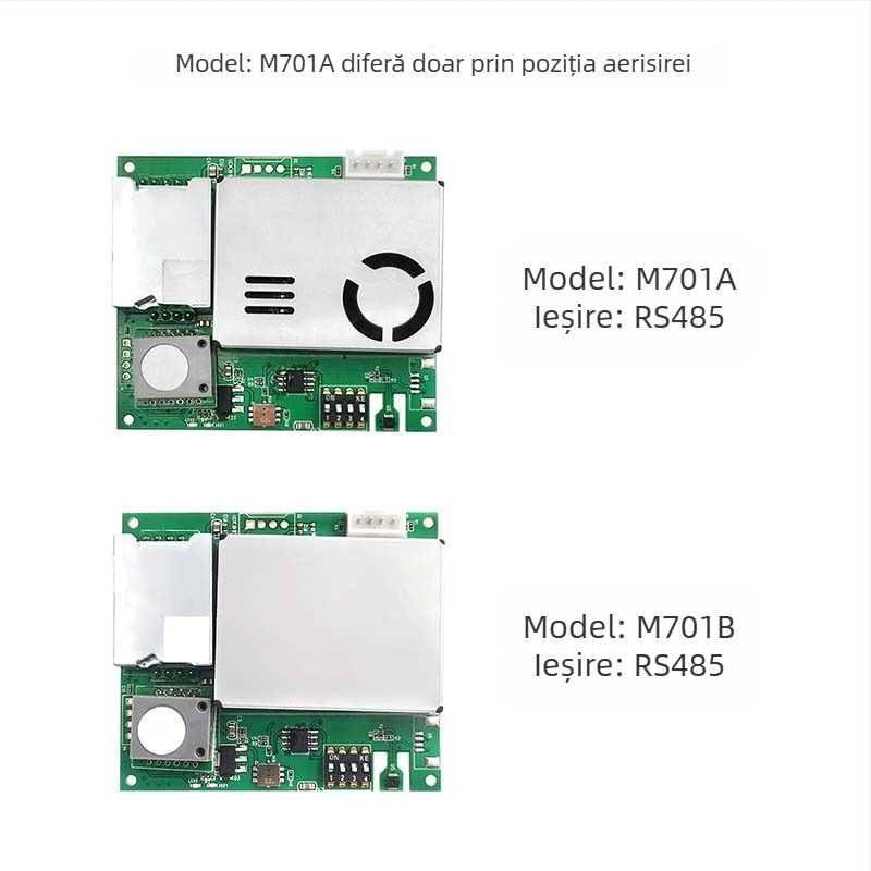 Senzor de calitate a aerului de la Jingyi Electronics, cu detectare CO2/CH2O/TVOC (M701)