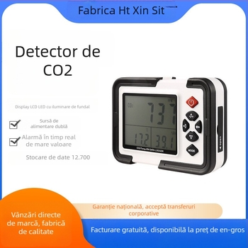 Monitor CO2 HT-2000 cu alarmă de depășire