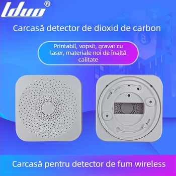 Carcasă detector CO2 — ABS material, marcă OEM, carcasă pentru produs electronic