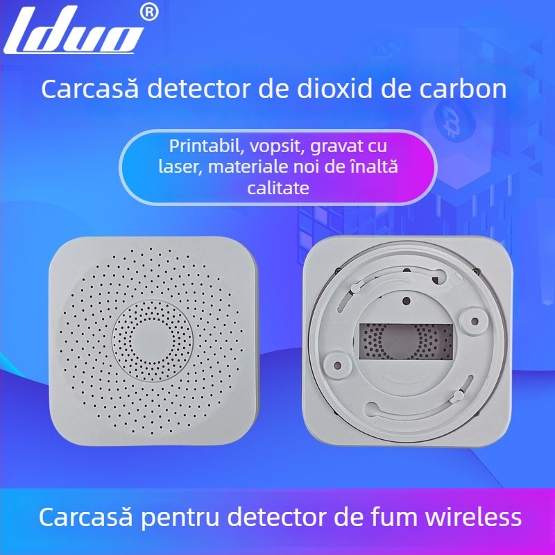 Carcasă detector CO2 — ABS material, marcă OEM, carcasă pentru produs electronic