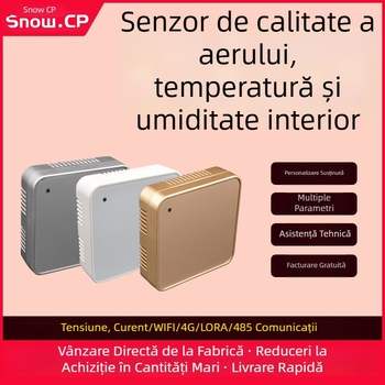 Transmiter detector de gaze cu afișaj LCD intern pentru calitatea aerului, temperatura și umiditatea