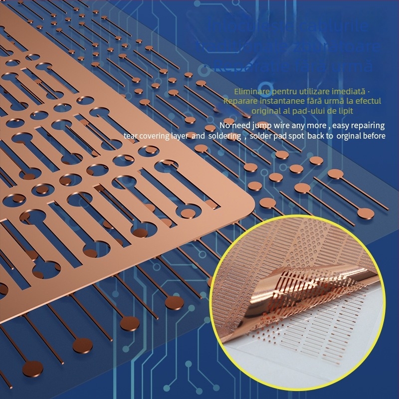 Plăci de lipire pentru sudură punctiformă - IC-08A, reparații ale îmbinărilor de lipire, personalizabile, Brand B&R