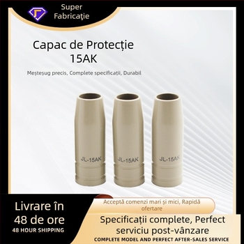 Yi Xing Yi duză de protecție cu strat pentru sudură cu gaz, protecție pentru duză, anti-aderență, conductiv, compatibilă cu 15AK