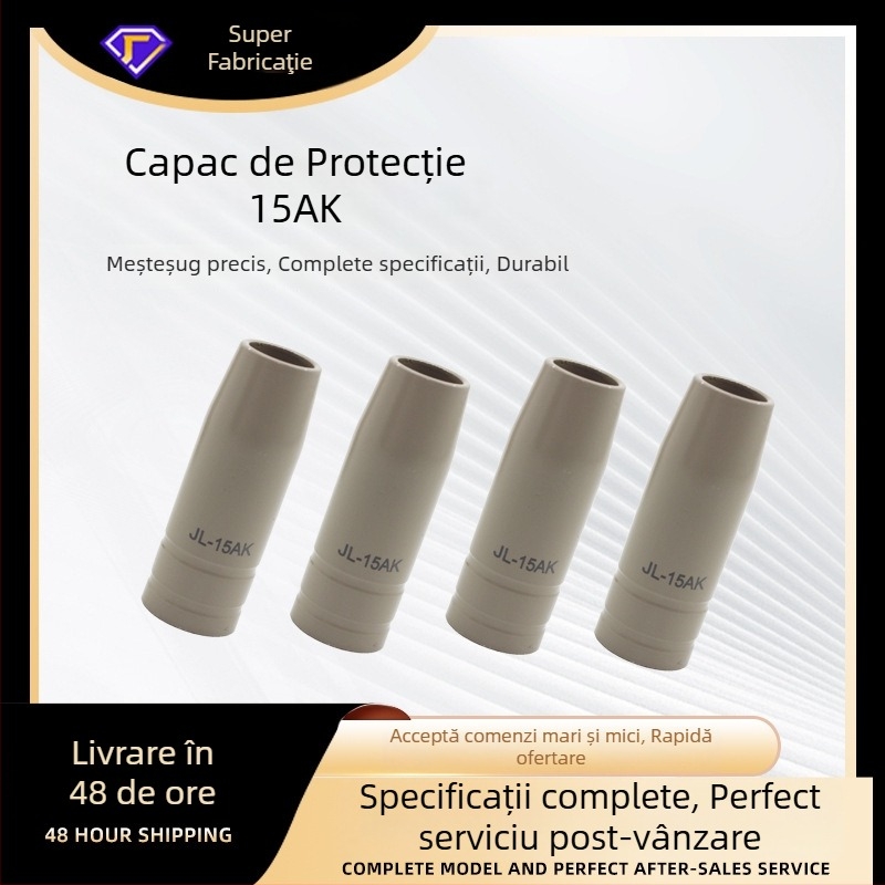 Yi Xing Yi duză de protecție cu strat pentru sudură cu gaz, protecție pentru duză, anti-aderență, conductiv, compatibilă cu 15AK