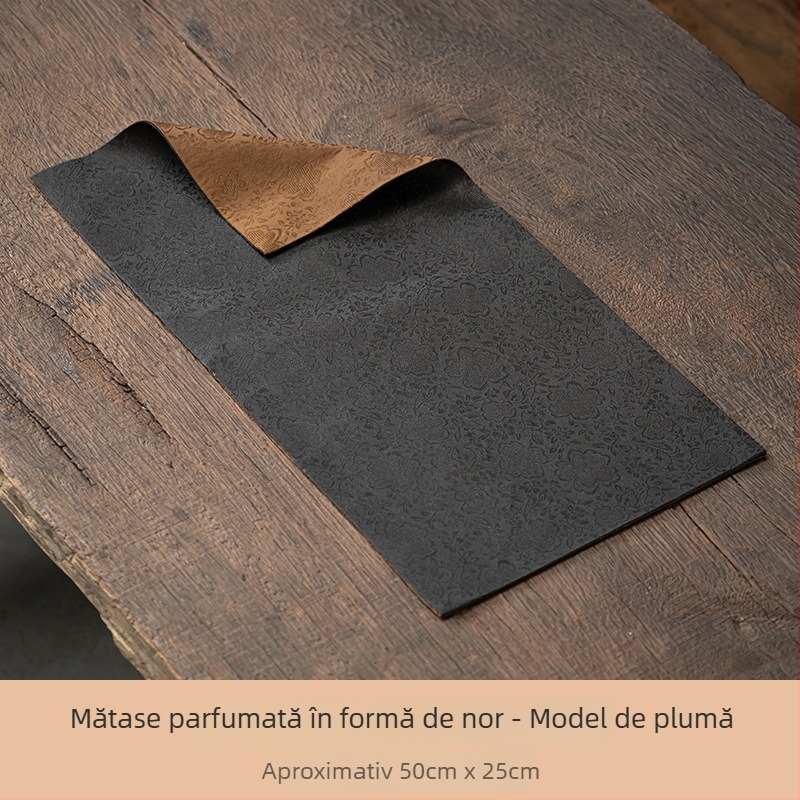 Covoraș pentru ceremonie de ceai - dublu față, stil Zen, covoraș pentru ceainic, material: pânză; Greutate: 0,5 kg; Ambalare: tavă