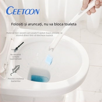 Ceetoon set perie de toaletă cu capete înlocuibile, din plastic, stil modern minimalist