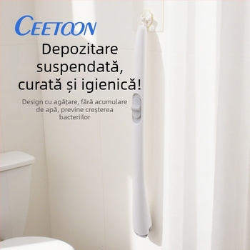 Ceetoon set perie de toaletă cu capete înlocuibile, din plastic, stil modern minimalist
