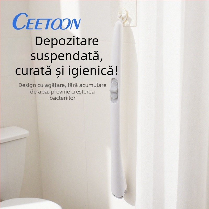 Ceetoon set perie de toaletă cu capete înlocuibile, din plastic, stil modern minimalist