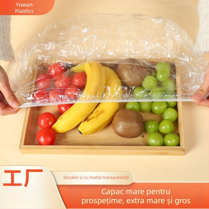 Set de capace din plastic pentru folie alimentară, anti-praf, 12+ bucăți, 120 g