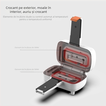 HX-3520 Mașină de mic dejun multifuncțională, 220V, 500W, încălzire cu țeavă