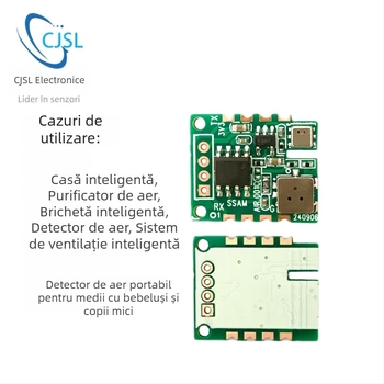Modul de detecție a calității aerului 21VOC all-in-one cu TVOC, formaldehidă, CO2, temperatură și umiditate, ieșire UART