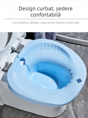 Vas de baie șezut pentru adulți – design fără aplecare pentru hemoroizi, după naștere, sarcină și igienă ginecologică