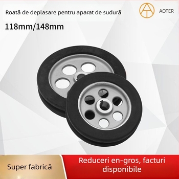 Otaire Roată de mers pentru sudură cu arc submers, cu cauciuc