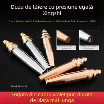 Star Lion Duză de tăiere izobarică pentru Propan/Gaz – Duză de tăiere cu flamă semi-automat (G03, 0#, 1#, 2#, 3#)