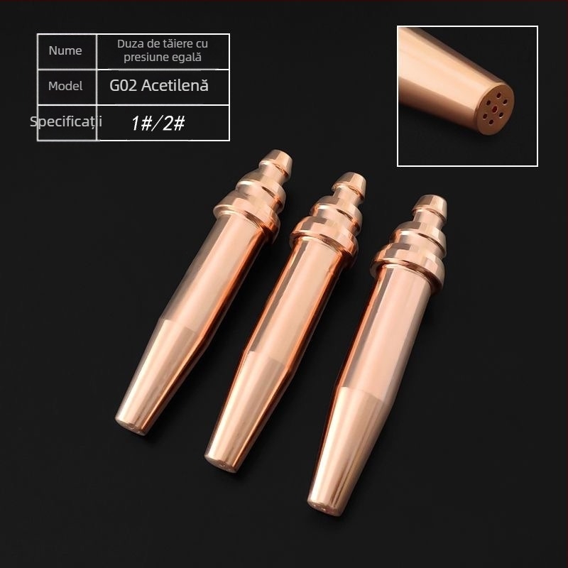 Star Lion Duză de tăiere izobarică pentru Propan/Gaz – Duză de tăiere cu flamă semi-automat (G03, 0#, 1#, 2#, 3#)