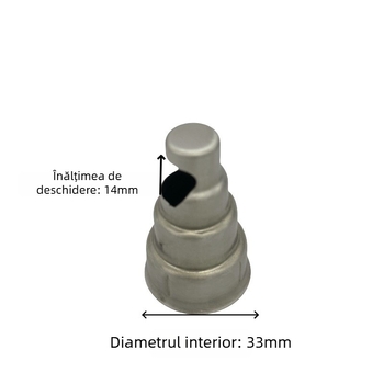 Duza pentru pistol de sudură cu aer cald, 304 otel inoxidabil