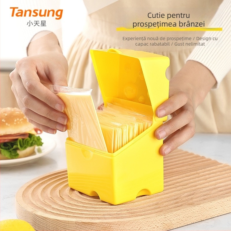 Cutie ABS pentru păstrarea alimentelor, formă pătrată, capacitate sub 300 ml, cu un singur nivel, fără izolație