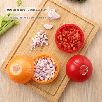 Recipient pentru depozitarea alimentelor cu capac — PP, formă neregulată, 301-500 ml