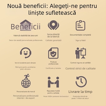 Set de bețișoare de unică folosință din bambus, patru piese, cu logo imprimat, posibilitate de personalizare, grosime 1.5/2.0/2.5/3.5 mm, 800 bucăți pe cutie